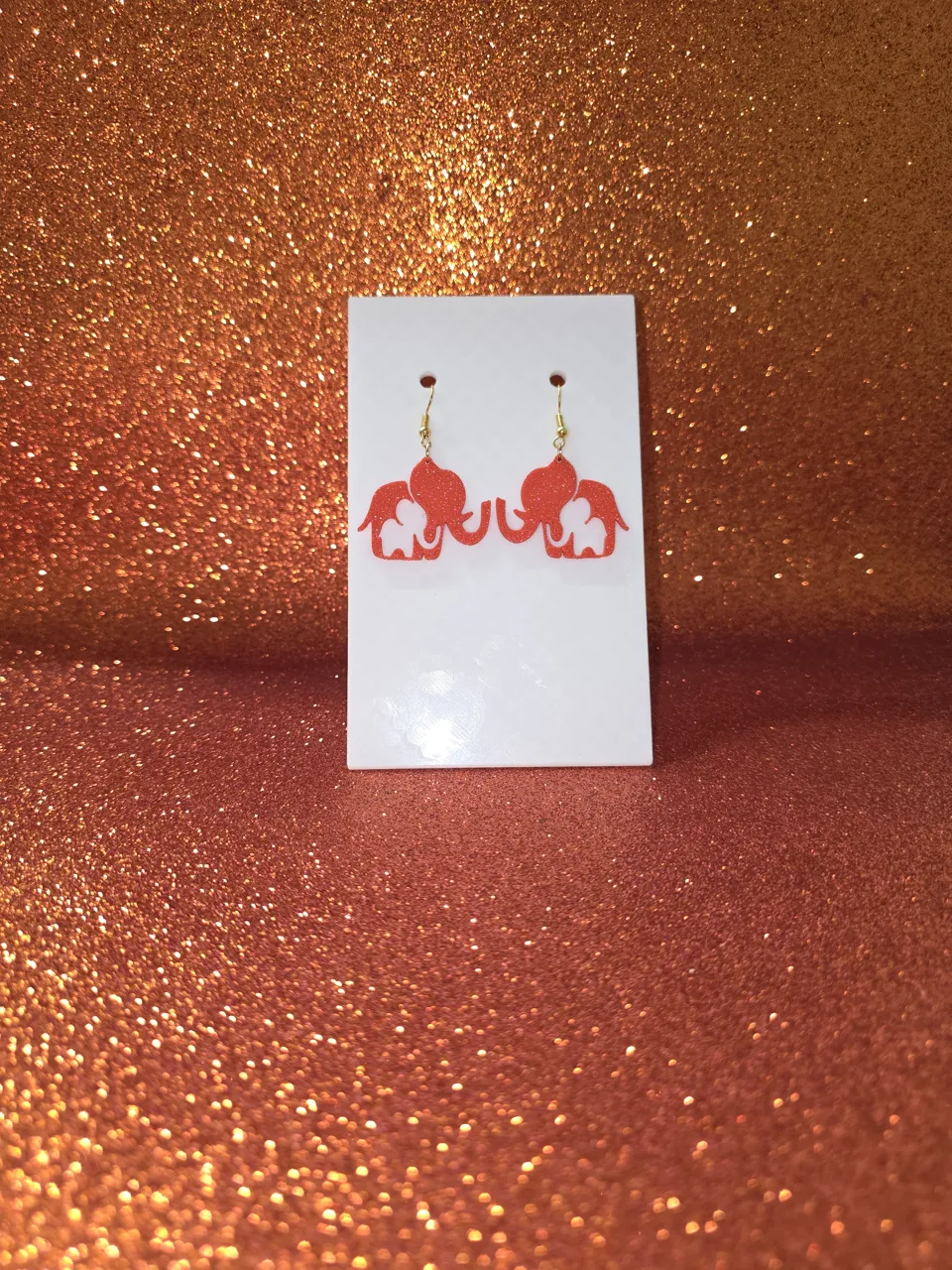Elephant Mom earrings view 2