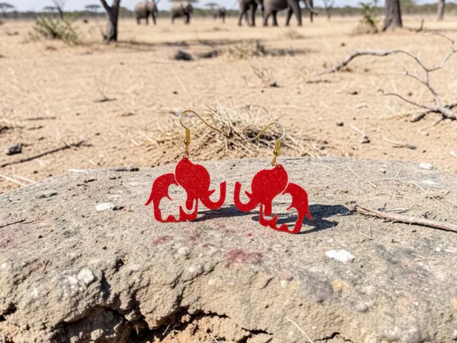 Elephant Mom earrings