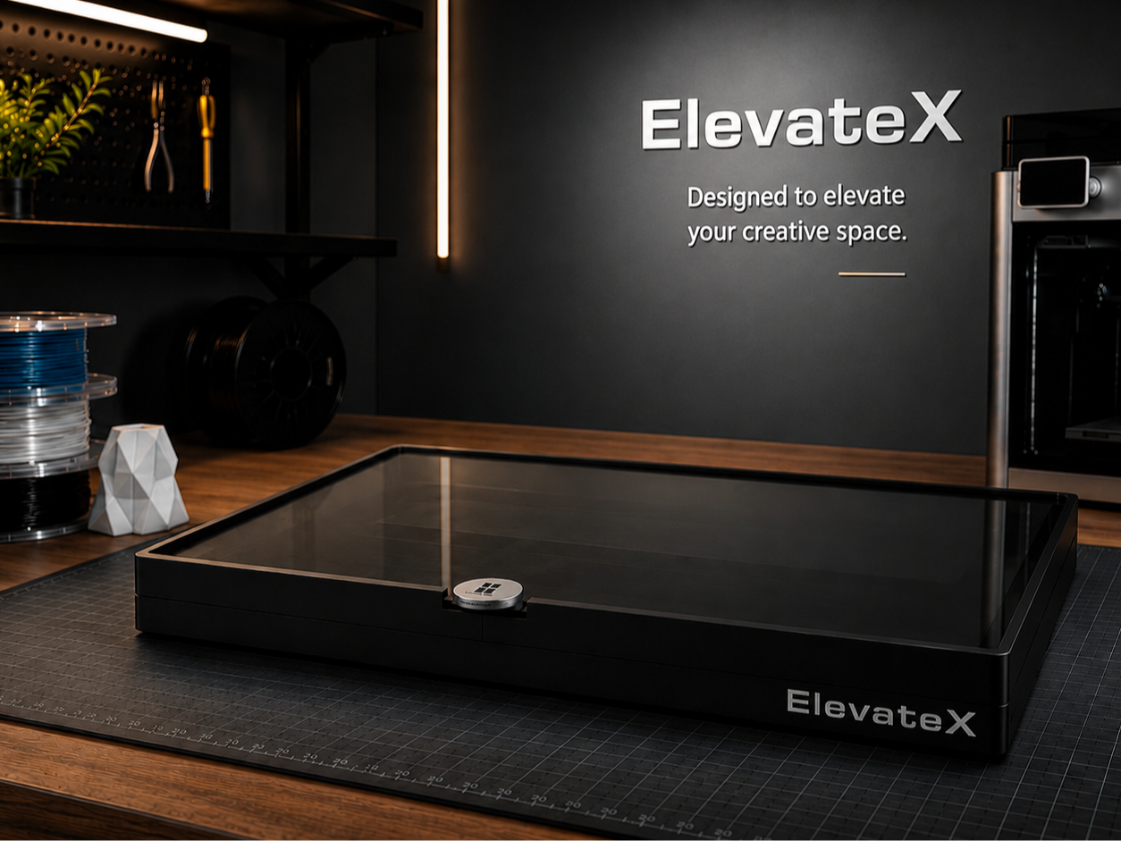 ElevateX – Dual Motion Top Glass Riser X1 & P1/2