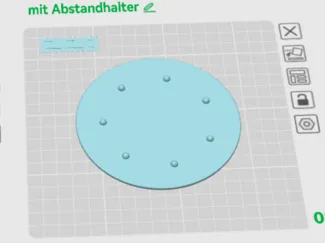 Bayrischer Untersetzer