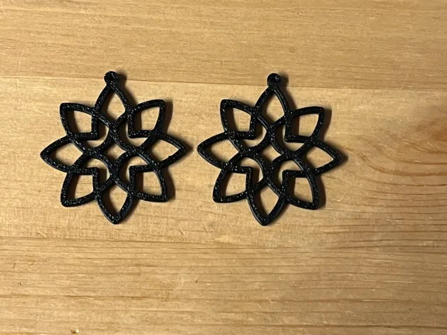 flower earrings