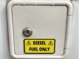 Diesel Fuel Only card