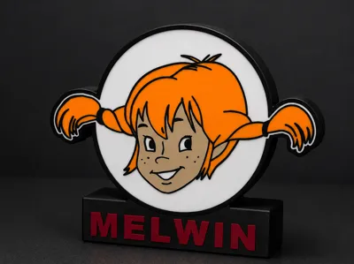 Pippi Långstrump Lightbox