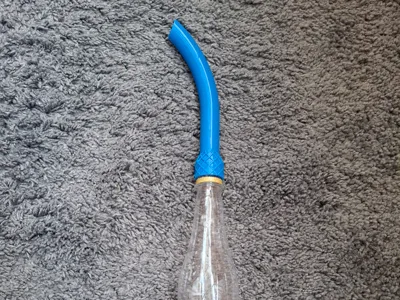 Parametric Bottle Hose Adapter