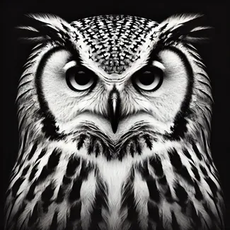 Hueforge Eule / Owl 200x200