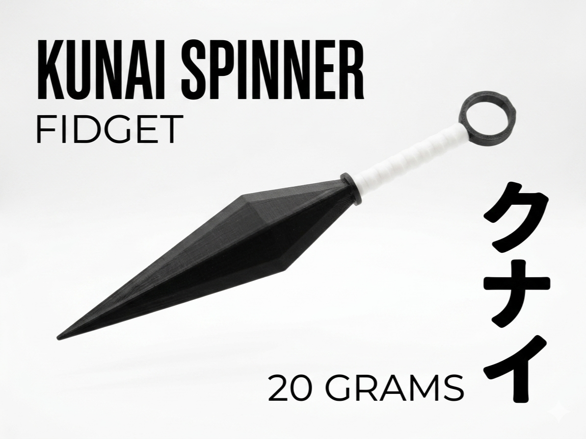 Kunai Fidget Spinner - 20 Grams