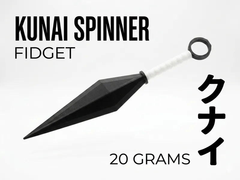 Kunai Fidget Spinner - 20 Grams
