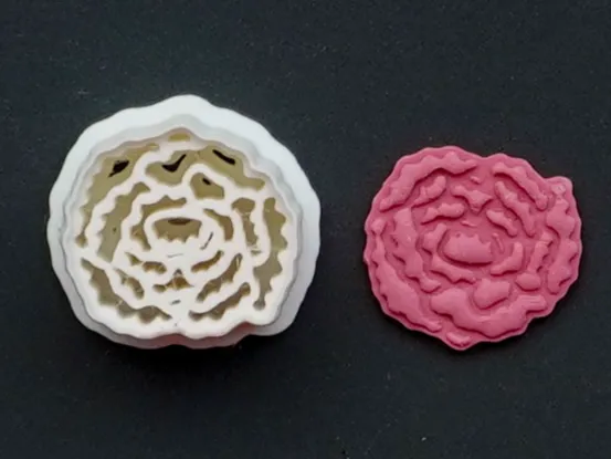 Flower Polymer Clay Cutter Earrings Necklace