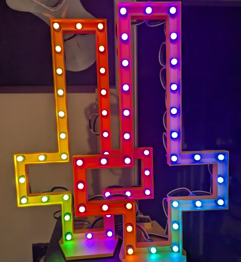 WS2811 12mm Addressable Led Cross Crucifix