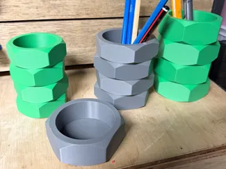 Nut Pencil Holder - various sizes