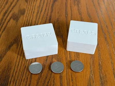CR2025 Battery Case