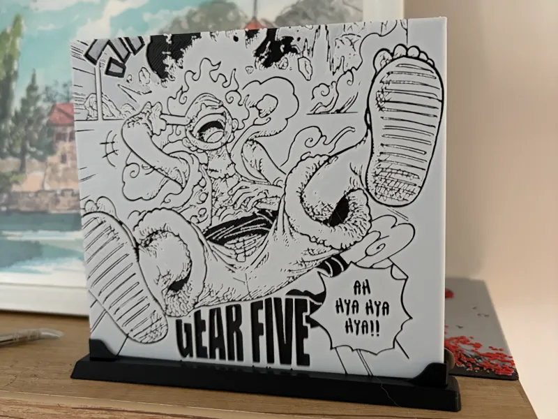 Luffy Gear 5 - Hueforge - One Piece