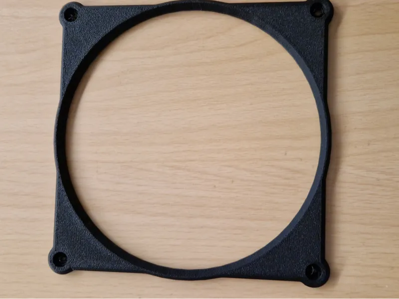Fan Mount with room for dust filter