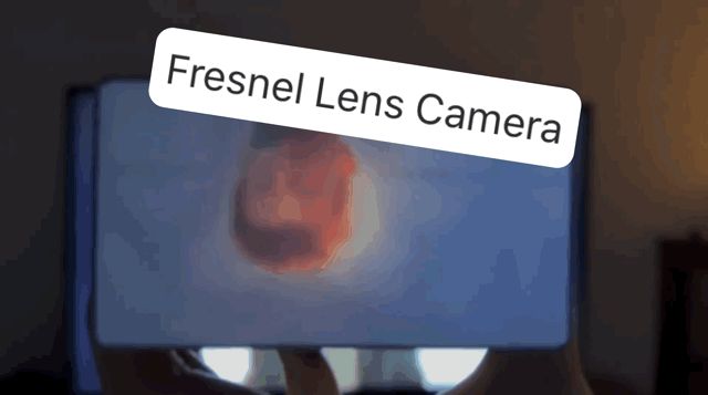 Fresnel Lens Camera