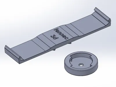 CAR LICENSE PLATE HOLDER by Fennec_3d