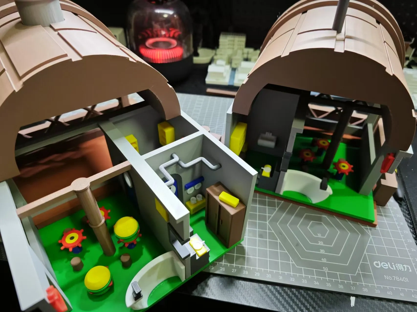 Miniatura 1 do modelo 3D 蟹堡王（多色拼装，可开合，抽拉，现实比例超大版）