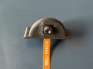Domed camera mount for OV2640 like CAMs