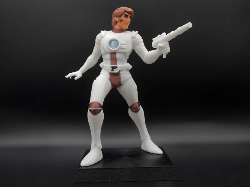 Captain Future Figurine – Classic Sci-Fi Hero