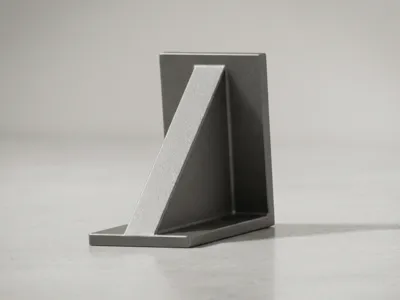Ribbed bookend