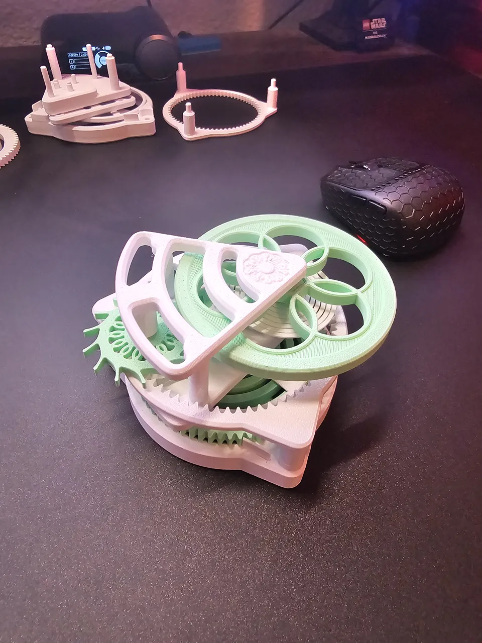 Fully 3d Printed Tourbillon view 3
