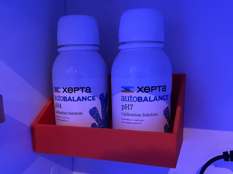 Estantería para botes de calibración pH XEPTA