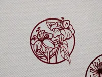 Déco murale fleur de lys — photo 3