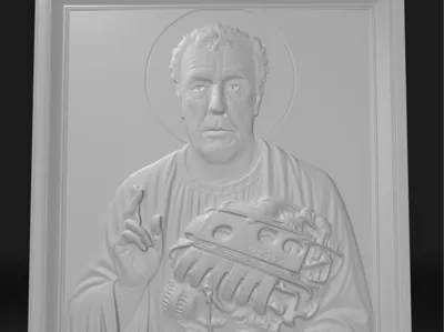 Clarkson holding vr6 engine