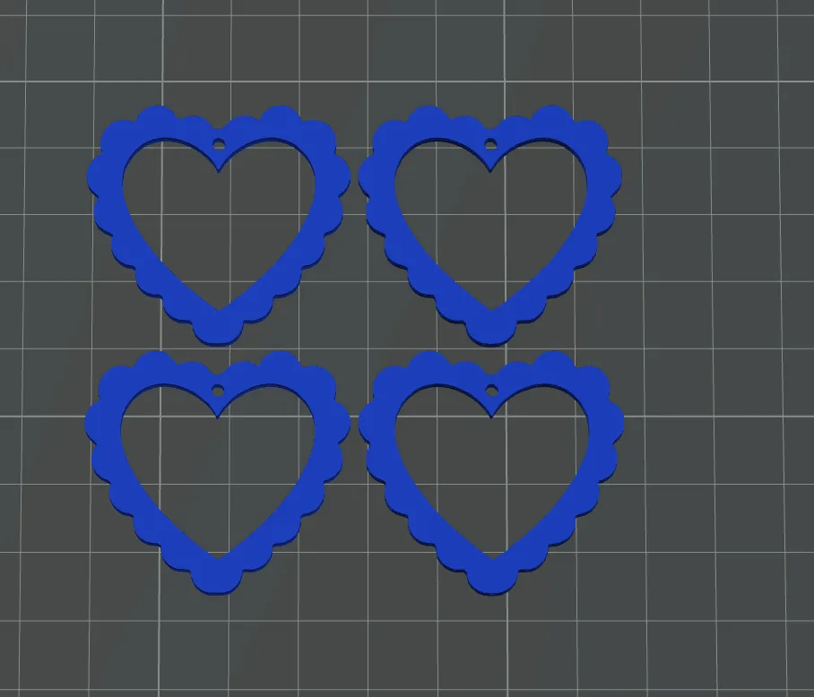 Pendientes corazonistas view 2