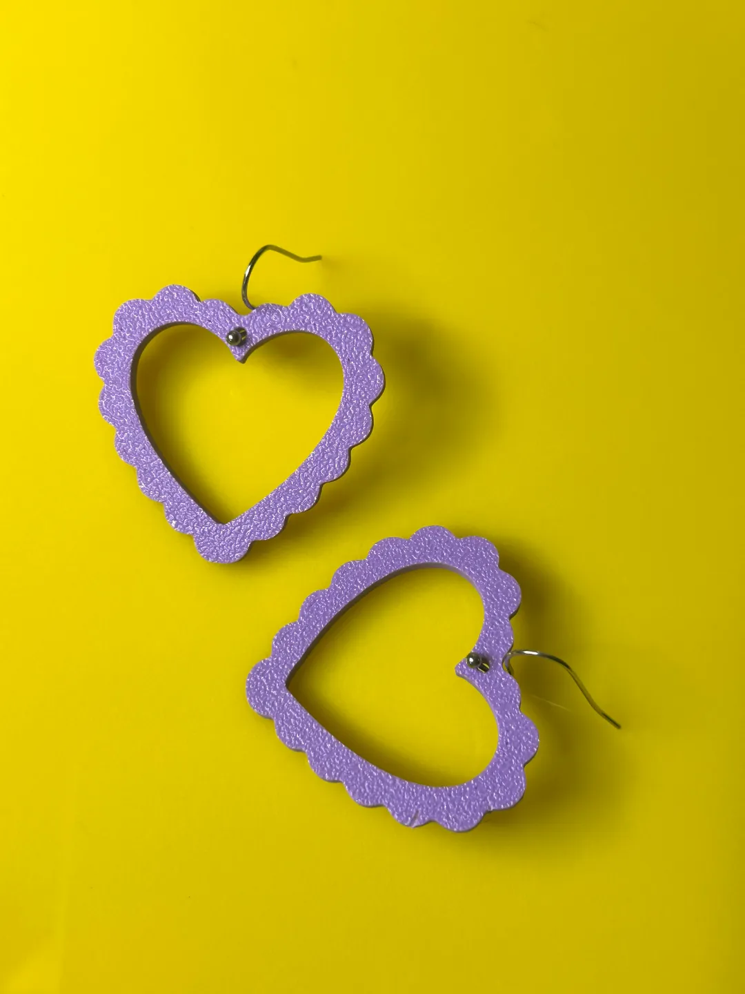 Pendientes corazonistas view 3