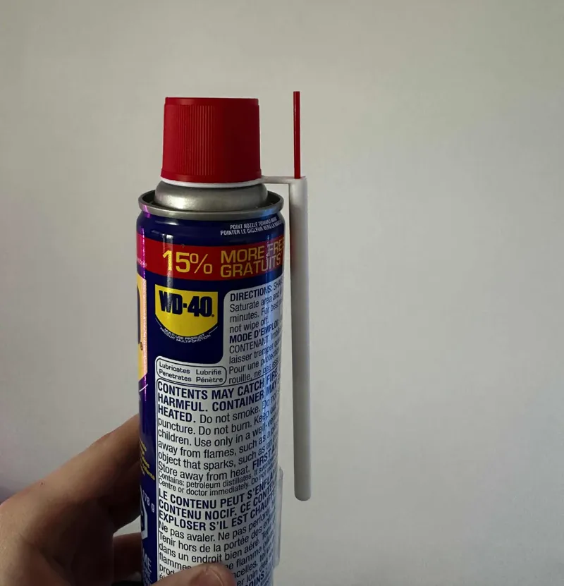 WD-40 Straw Holder