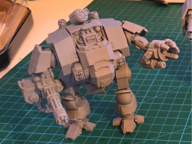 Redemptor Dreadnought Space Marines 