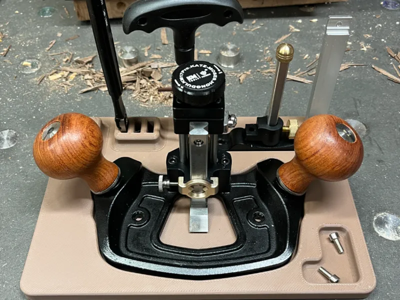 KM-17 Pro Router Plane Tray Storage