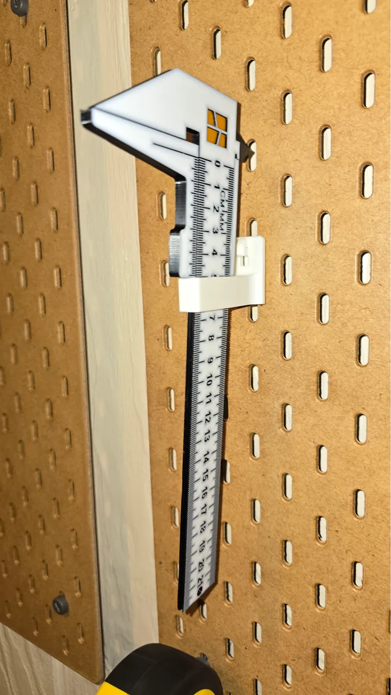 IKEA Skadis Caliper Holder (longer)