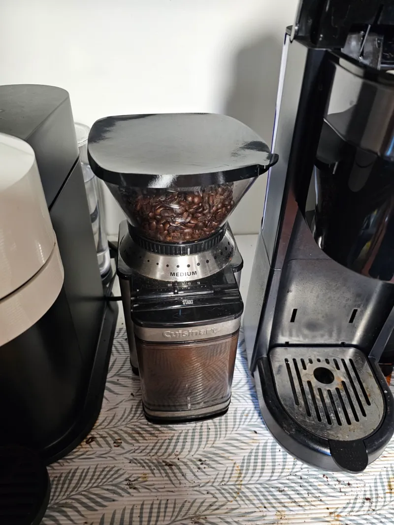 Lid for Cuisinart DBM-8P1 Coffee Grinder