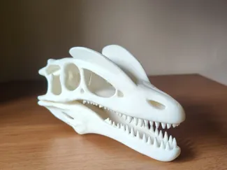 dilophosaurus skull
