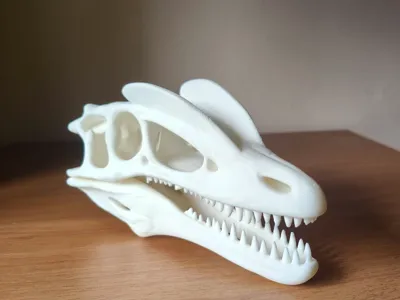 dilophosaurus skull