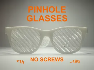 Pinhole Glasses - No screws
