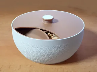 Bowl for Pistachios, Peanuts, and Other Nuts