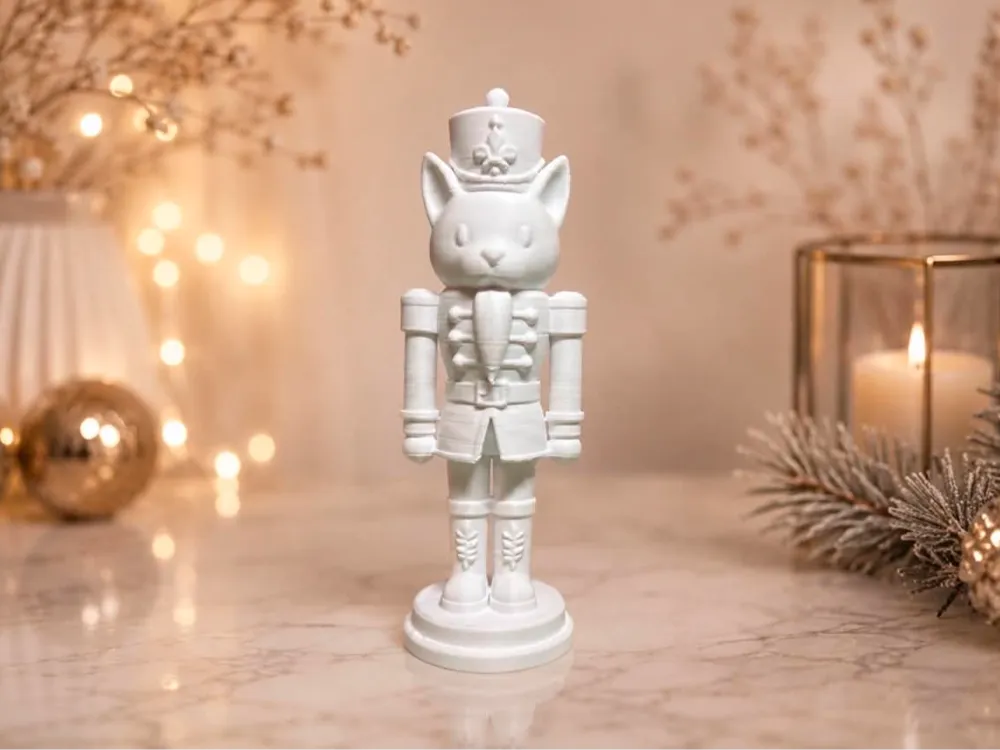 Soporte: Cat Nutcracker Christmas. Referencia del modelo original.