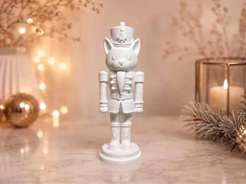 Soporte: Cat Nutcracker Christmas — referencia de MakerWorld