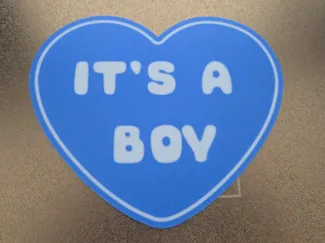 Its a boy sign