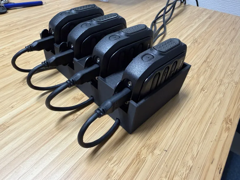 Charging station for 4x Motorola WM500 PMMN4127 