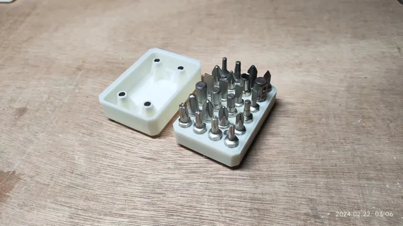 螺丝批头收纳盒 Screwdriver bit storage box