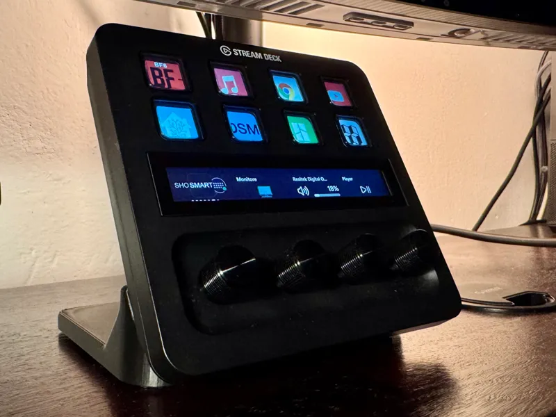 StreamDeck Plus 60° Stand (perp.to your eyes)