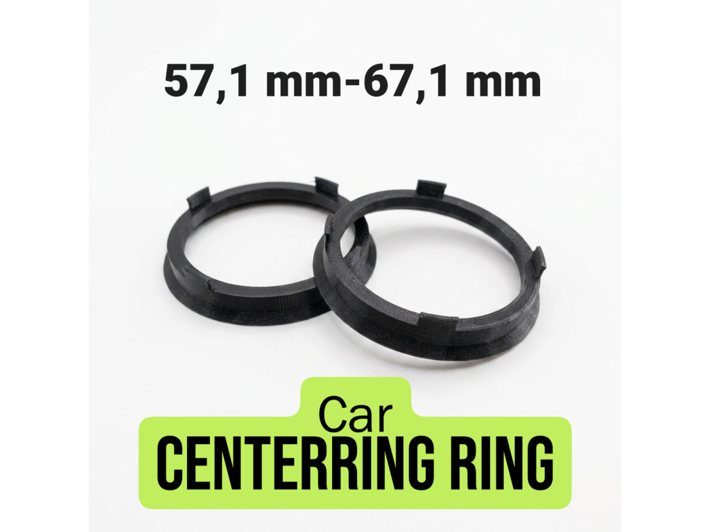 57.1-67.1, Hub Centric, Centerring Ring