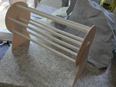 rotating Hair clip rack