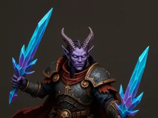 Tiefling Sorcerer Mini
