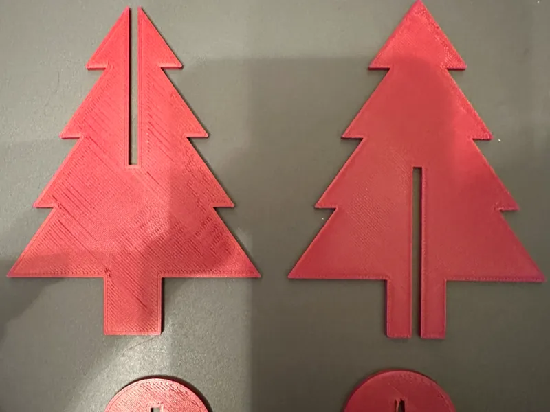 Slot together tree 3mm. Single colour