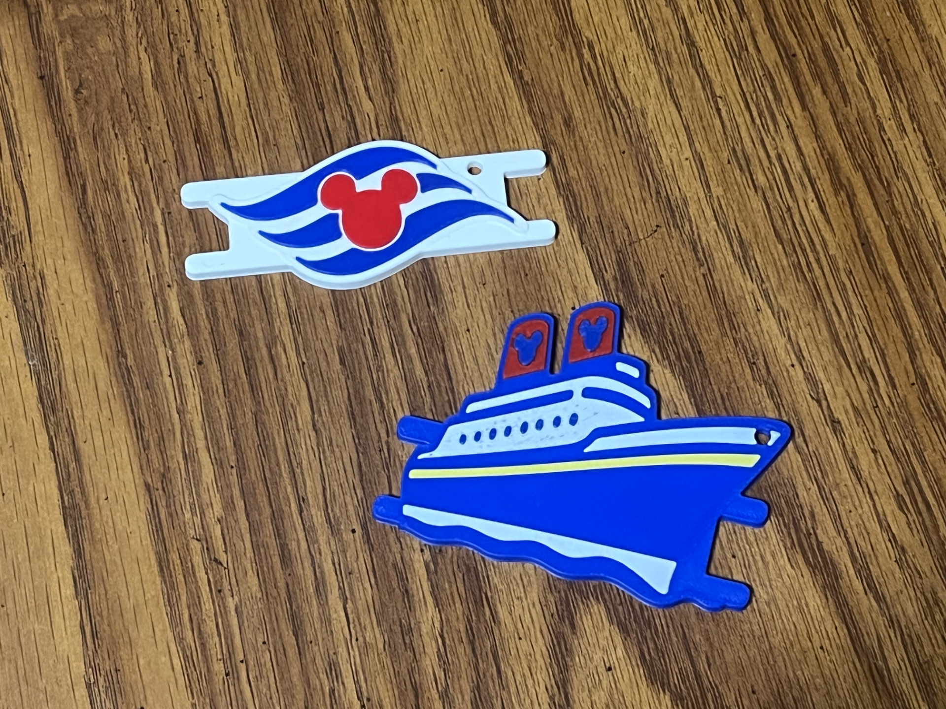 Disney Cruise Line Hair Tie Holder 3D model