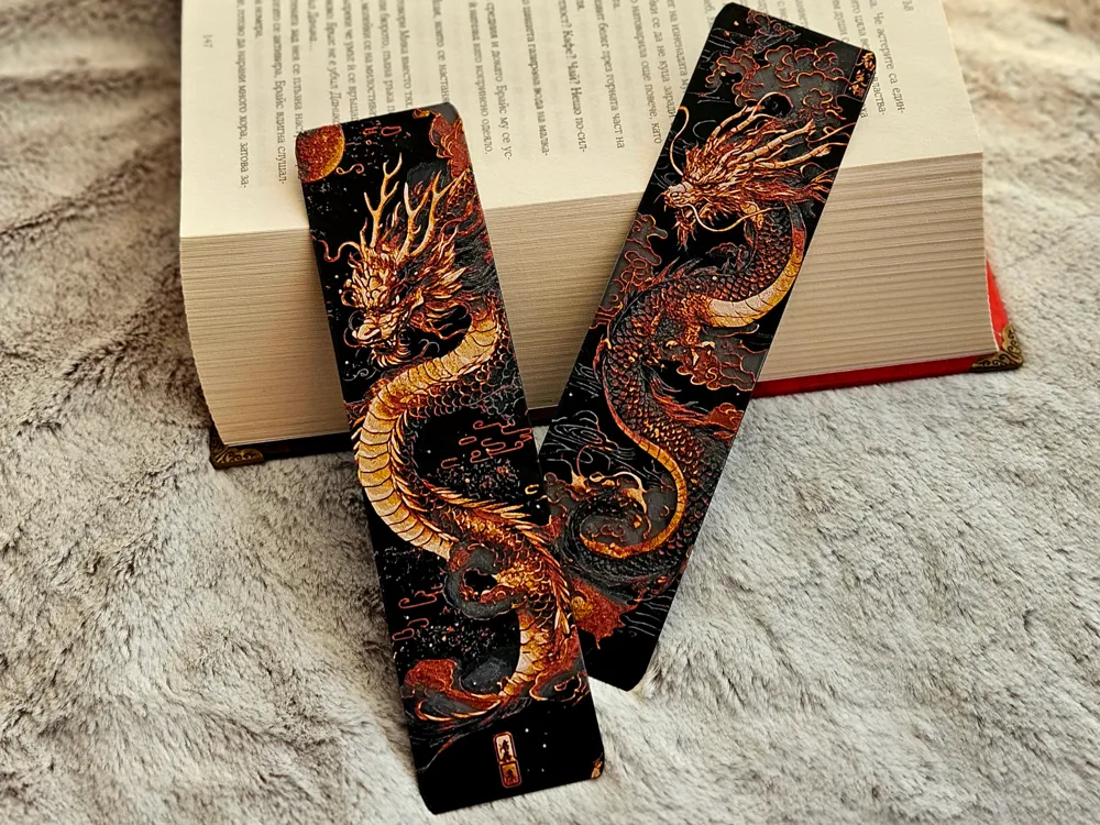 Dragon Dynasty - Bookmarks Set - Free 3D Print Model - MakerWorld